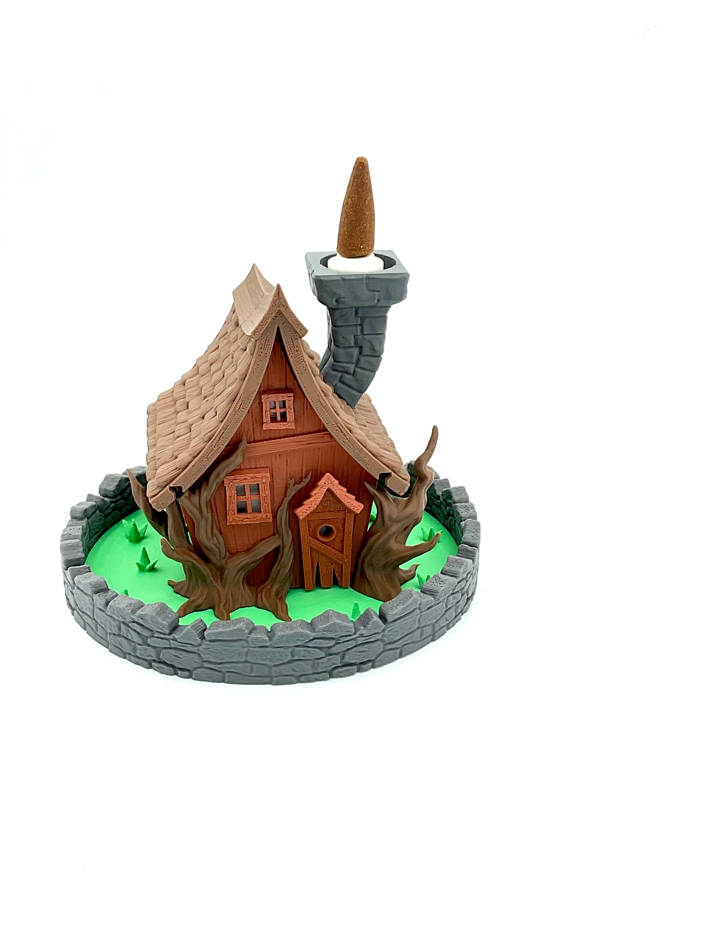 Ghost Manor Table Lamp & Backflow Burner