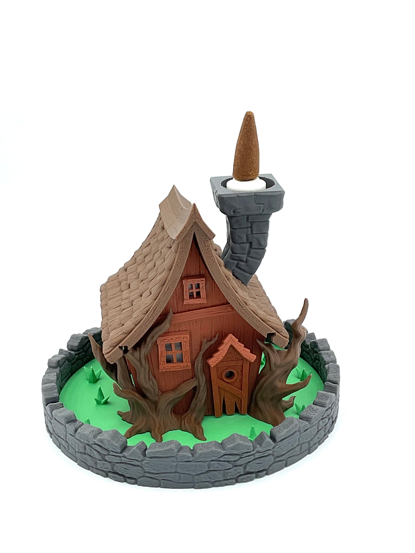 Ghost Manor Table Lamp & Backflow Burner