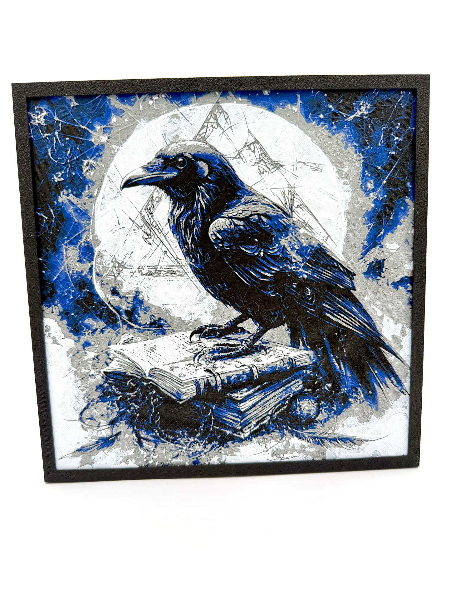 Mystical Moonlit Raven Hueforge Print