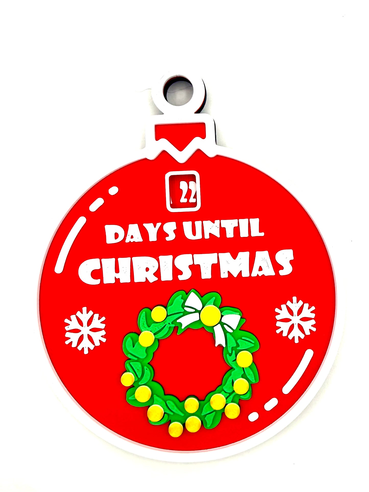 Christmas Advent Ornament