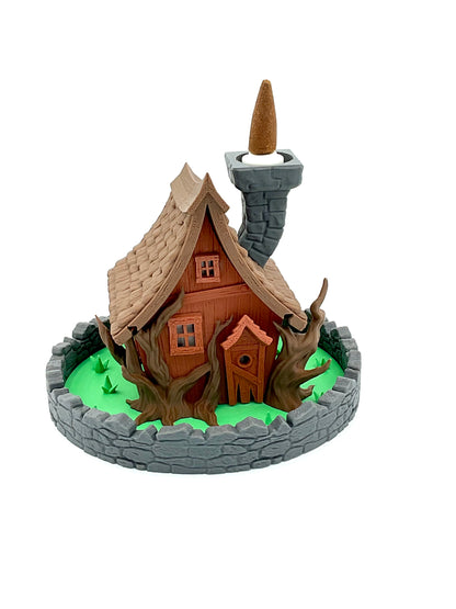 Ghost Manor Table Lamp & Backflow Burner