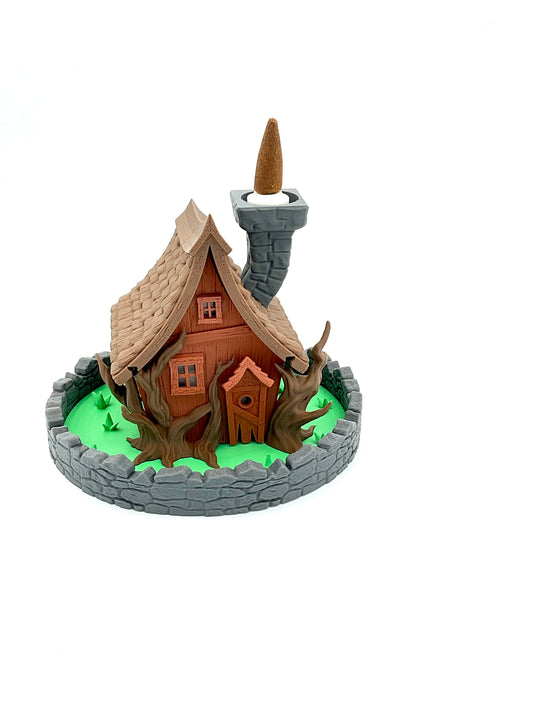 Ghost Manor Table Lamp & Backflow Burner