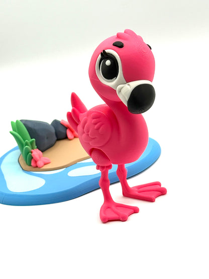 Flexi Articulating Flamingo