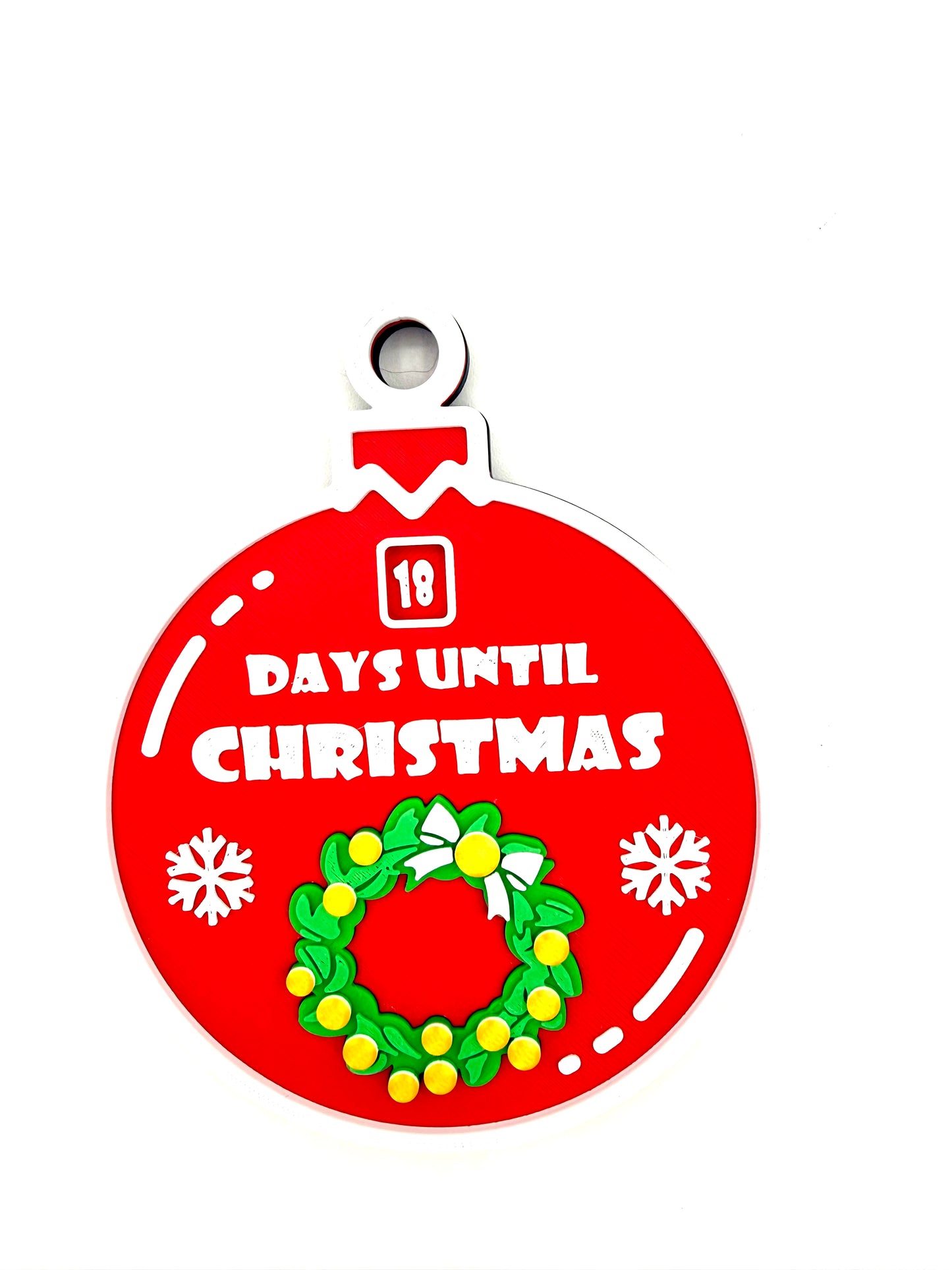 Christmas Advent Ornament