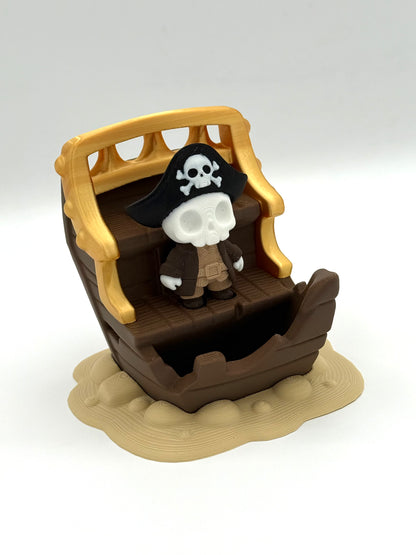 Pirate Ship with Pirate
