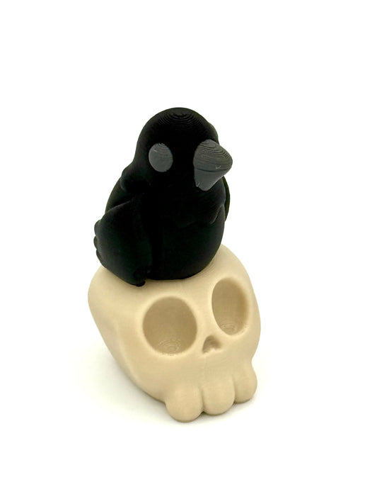 Mini Skull & Raven